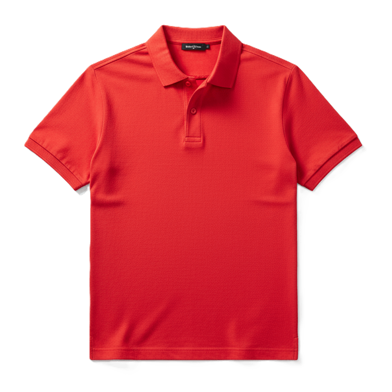 Koszulka polo czerwona